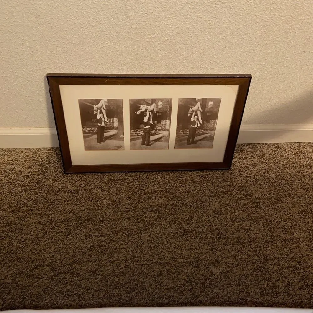 Classic Brown Wooden Picture Frame